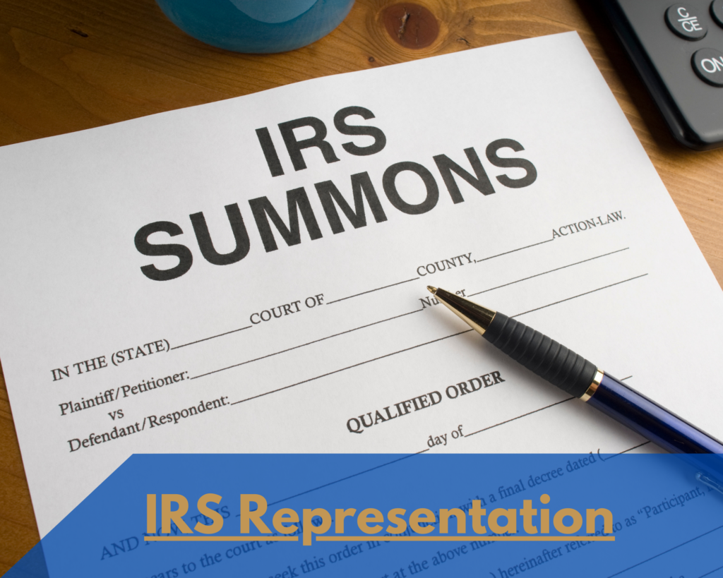 tax relief, IRS representation Miami FL